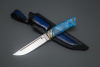 Нож Пуукко S390 макумэ ганэ,зуб мамонта, стаб.кап клена, фор.ножны