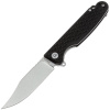 Складной нож Daggerr Leprechaun DL stonewash сталь 8Cr14MoV, рукоять Black FRN