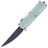 Автоматический нож Daggerr Кощей Kwaiken Blackwash сталь D2, рукоять Jade G10/Black Aluminium