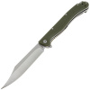 Складной нож Daggerr Toothpick DL stonewash сталь 8Cr14MoV, рукоять Olive FRN