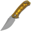 Складной нож Morpheus Knives Krait stonewash сталь VG-10, рукоять Ultem