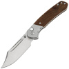 Нож складной CJRB Pyrite Bowie Sandpolish сталь AR-RPM9