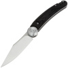 Нож Перемен Лисичка satin 8Cr14MoV Black FRN