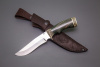 Нож Галеон VG10, литье,стаб.орех (кап)