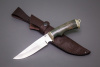 Нож Легионер VG10 литье,стаб.орех (кап)