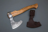 Топор Скинер №2 кован, У8, рукоять из ценных пород дерева