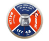 Пули Crosman Match  4,5 500 шт