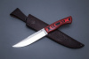 Нож Тигр Х12М  ц.м. рук.G10 черн.крас.сп