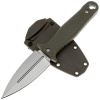 Нож Daggerr Combat blackwash сталь 8Cr14Mov, рукоять Black FRN