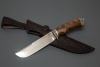 Нож Варяг D2 литье, орех(кап)