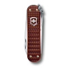 Нож-брелок Victorinox Classic Precious Alox, Hazel Brown  с алюминиевыми накладками, 5 функций, 58мм
