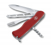 Нож Victorinox Cheese Master с лезвием для сыра и вилкой для фондю (0.8313.W)
