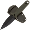 Нож Daggerr Combat blackwash сталь 8Cr14Mov, рукоять Black FRN