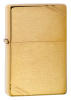 Зажигалка ZIPPO 1937 Vintage™ с покрытием Brushed Brass, латунь/сталь, золотистая, матовая, 38x13x57