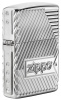 Зажигалка ZIPPO Armor® с покрытием High Polish Chrome, латунь/сталь, серебристая, глянцевая, 38x13x5