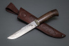 Нож Путник 95х18 венге со следами ковки