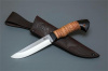 Нож Ястреб кован Х12МФ береста