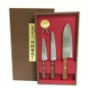 Подарочный набор из 3 ножей в подарочной  коробке