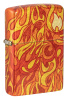 Зажигалка ZIPPO Fire с покрытием 540 Tumbled Brass, латунь/сталь, разноцветная, 38x13x57 мм