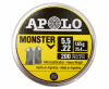 Пуля пневмат APOLO Monster 5.5 1.6 г 200 шт