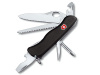 Нож Victorinox Trailmaster One Hand Black, серрейторное лезвие (0.8463.MW3)