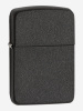 Зажигалка ZIPPO 1941 Replica, латунь с покрытием Black Crackle, Черный, матовая, 38x13x57 мм